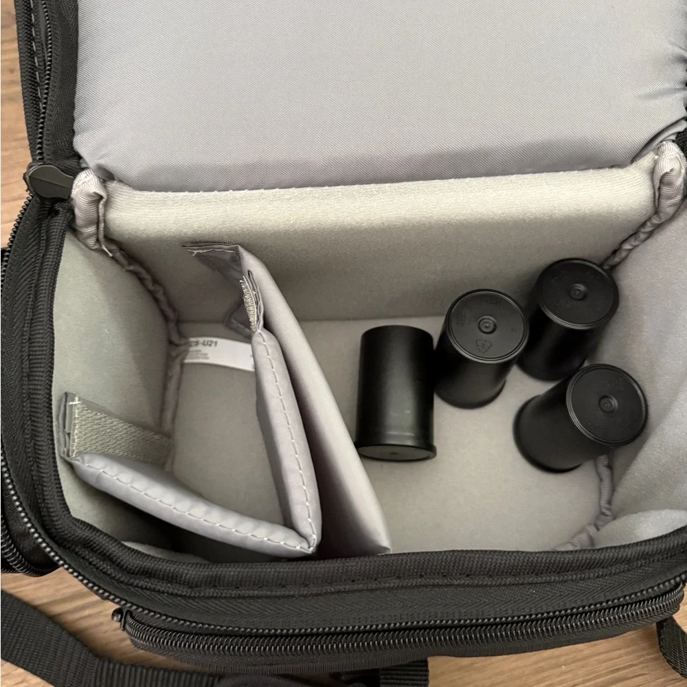 Sony Soft Carrying Case LCS-U21 Camera Case Bag Adjustable Strap Black
